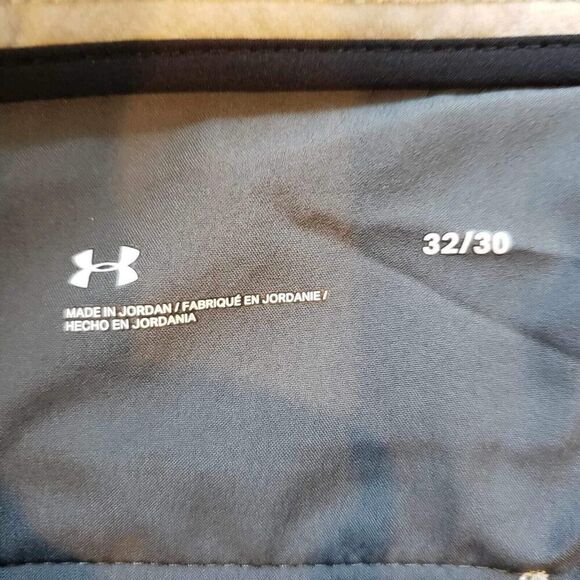 Under Armour UA Golf Pants Mens Size 32x30 White Flat Front Performance - Picture 8 of 11